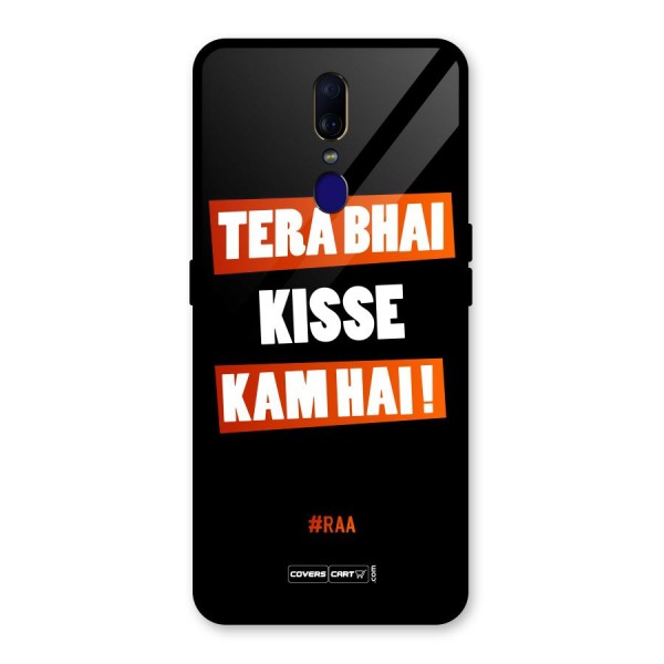 Tera Bhai Raftaar Glass Back Case for Oppo F11