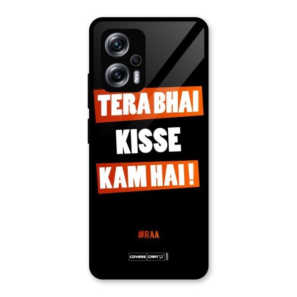 Tera Bhai Raftaar Glass Back Case for Redmi K50i