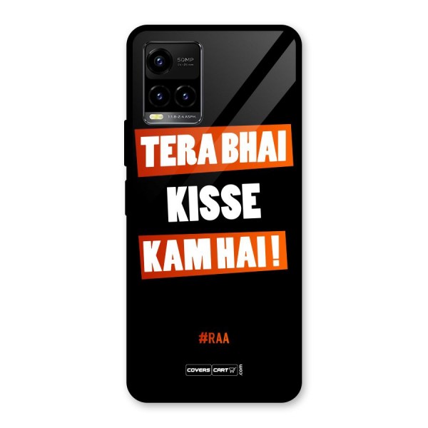 Tera Bhai Raftaar Glass Back Case for Vivo Y33s