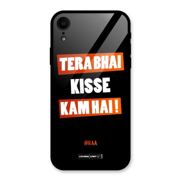 Tera Bhai Raftaar Glass Back Case for XR