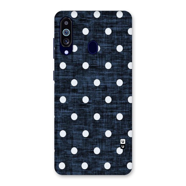 Textured Dots Back Case for Galaxy A60