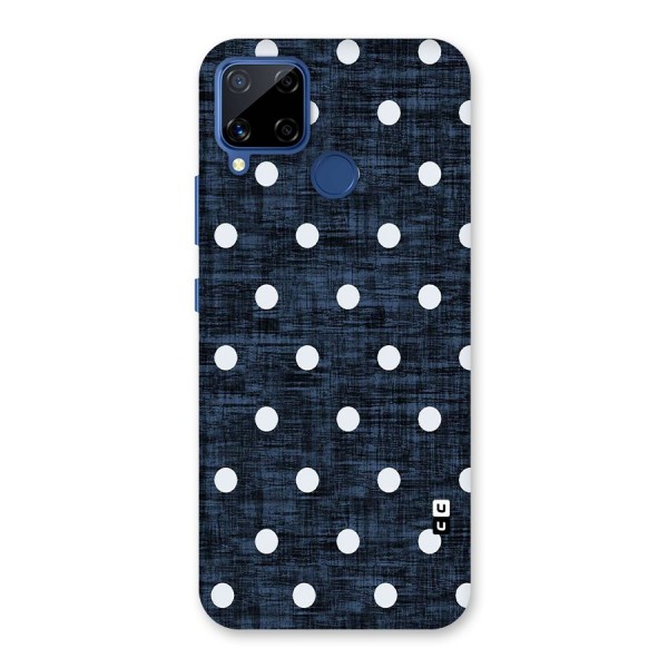 Textured Dots Back Case for Realme C12