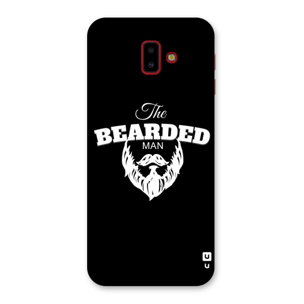 The Bearded Man Back Case for Galaxy J6 Plus