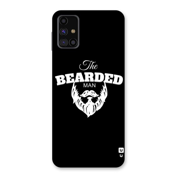 The Bearded Man Back Case for Galaxy M31s