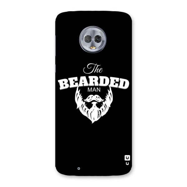 The Bearded Man Back Case for Moto G6