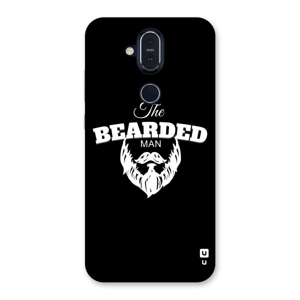 The Bearded Man Back Case for Nokia 8.1