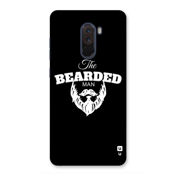 The Bearded Man Back Case for Poco F1