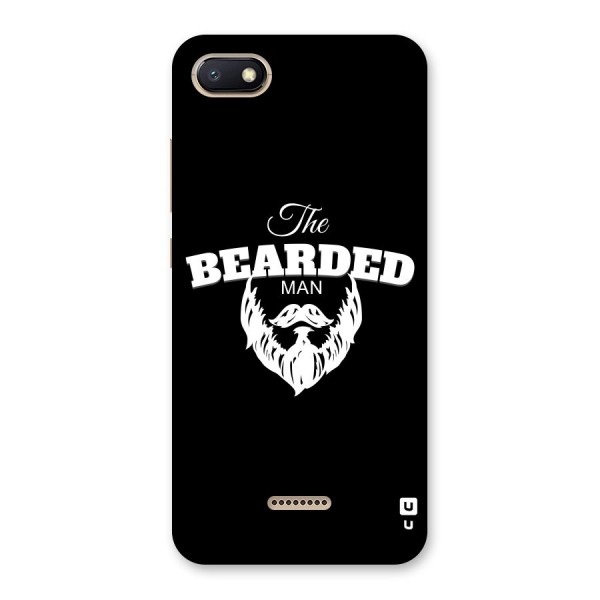 The Bearded Man Back Case for Redmi 6A