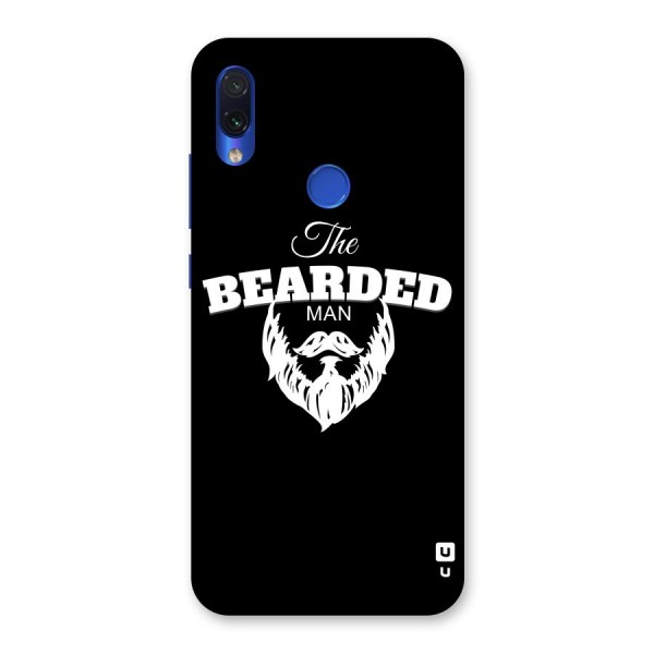 The Bearded Man Back Case for Redmi Note 7