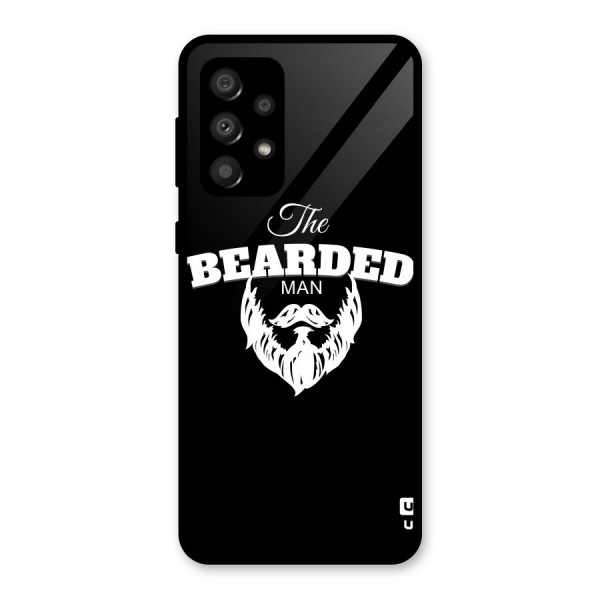 The Bearded Man Glass Back Case for Galaxy A32