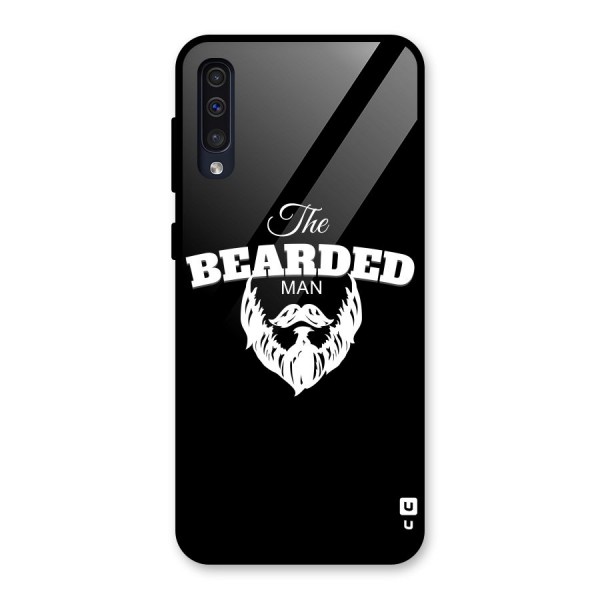 The Bearded Man Glass Back Case for Galaxy A50s