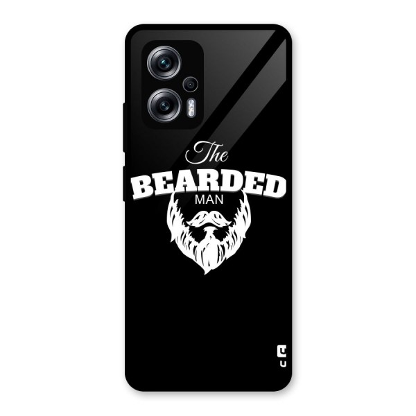 The Bearded Man Glass Back Case for Redmi K50i