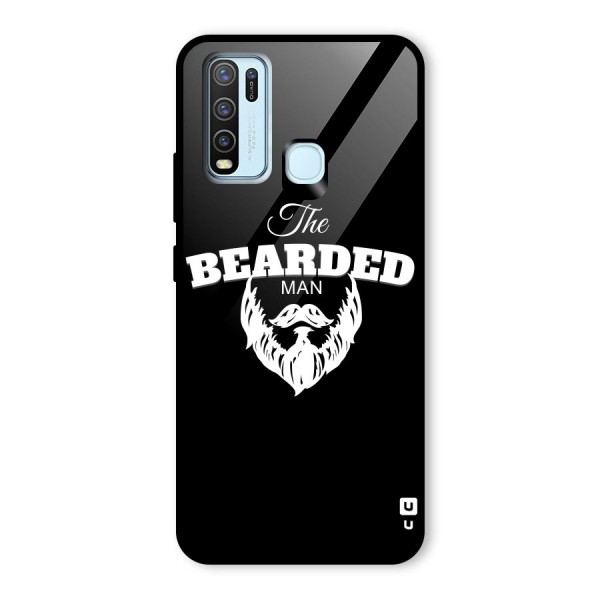 The Bearded Man Glass Back Case for Vivo Y30