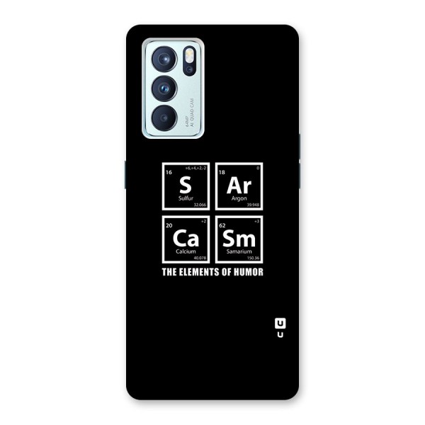 The Elements of Humor Back Case for Oppo Reno6 Pro 5G