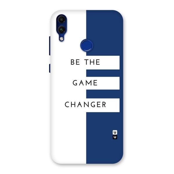 The Game Changer Back Case for Honor 8C