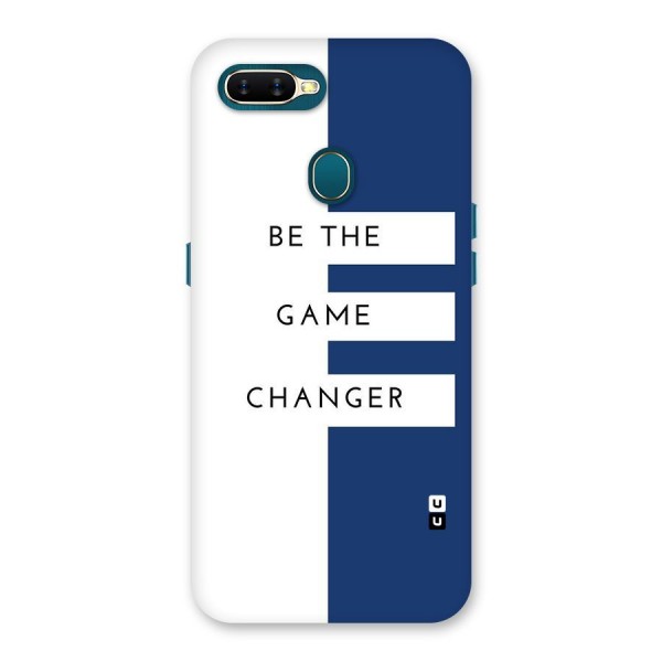 The Game Changer Back Case for Oppo A12