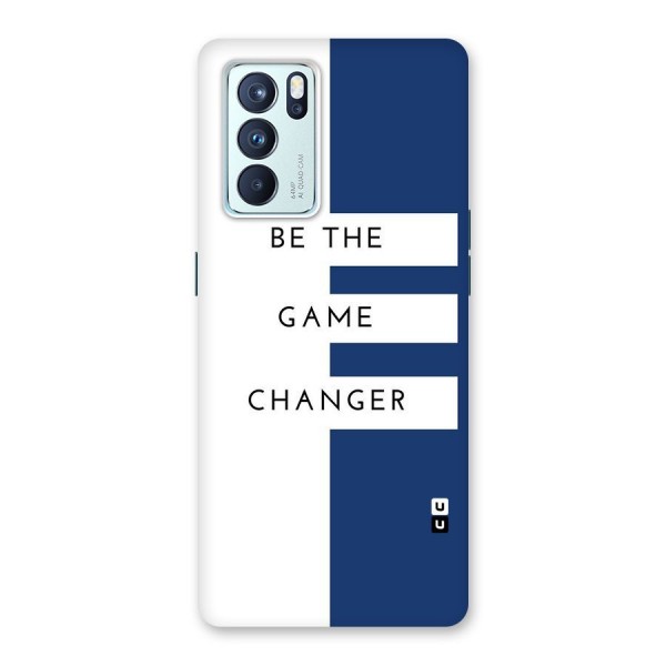 The Game Changer Back Case for Oppo Reno6 Pro 5G