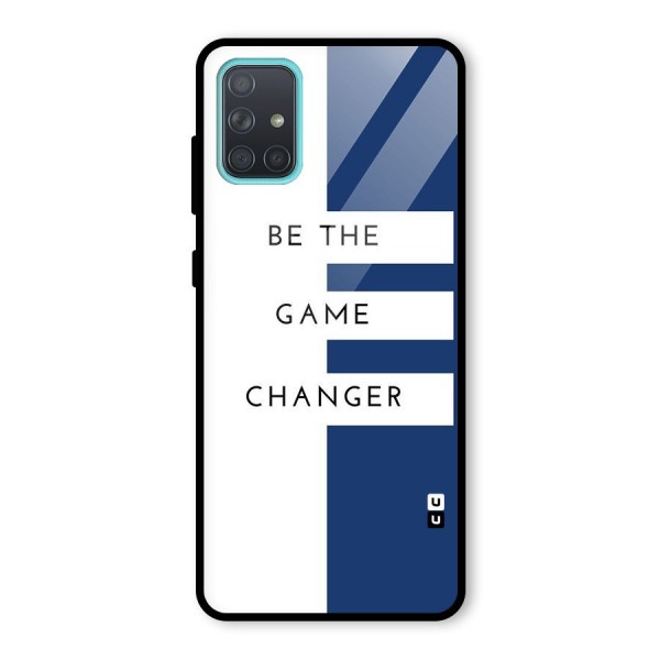 The Game Changer Glass Back Case for Galaxy A71
