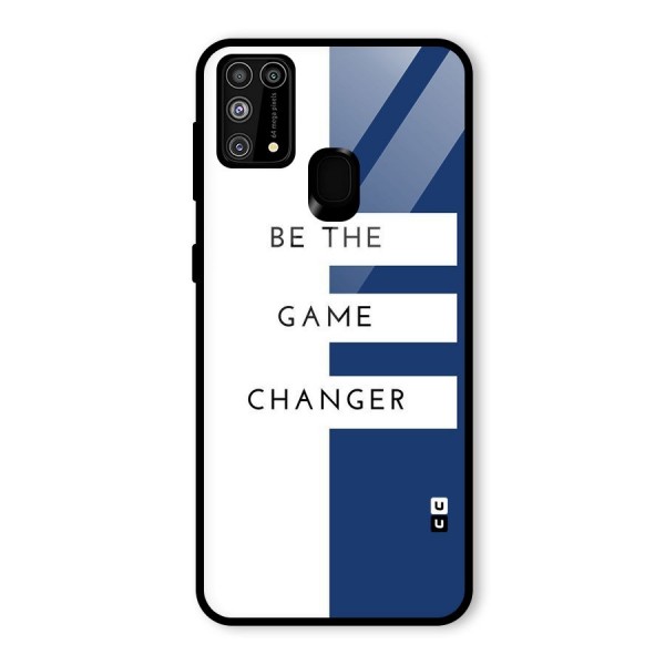 The Game Changer Glass Back Case for Galaxy M31