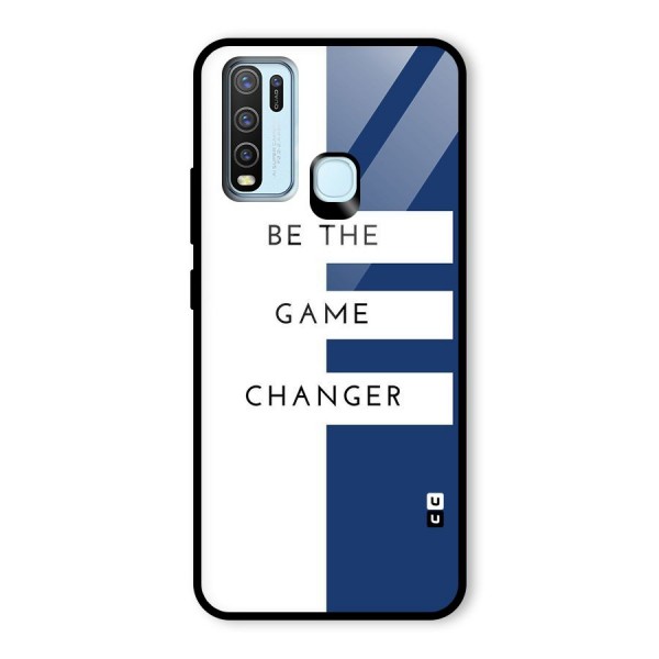 The Game Changer Glass Back Case for Vivo Y30