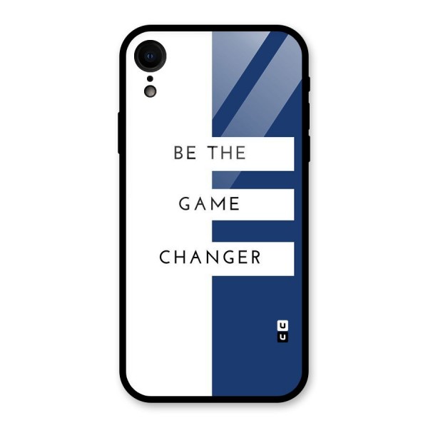 The Game Changer Glass Back Case for XR