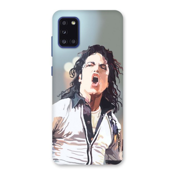 The Legend Michael Jackson Back Case for Galaxy A31