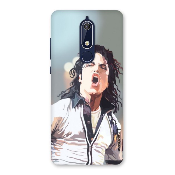 The Legend Michael Jackson Back Case for Nokia 5.1