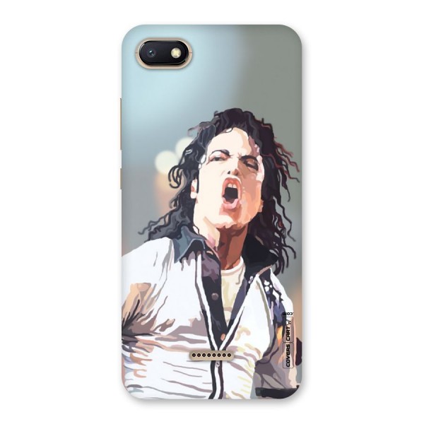 The Legend Michael Jackson Back Case for Redmi 6A