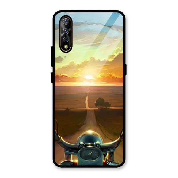 The Long Ride Glass Back Case for Vivo S1