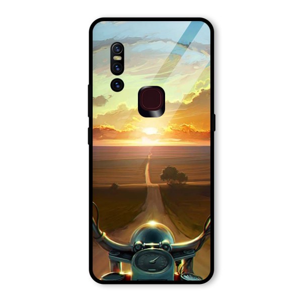 The Long Ride Glass Back Case for Vivo V15