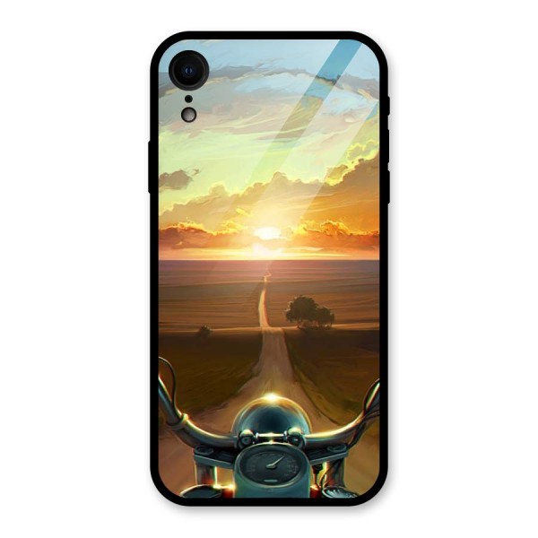 The Long Ride Glass Back Case for XR