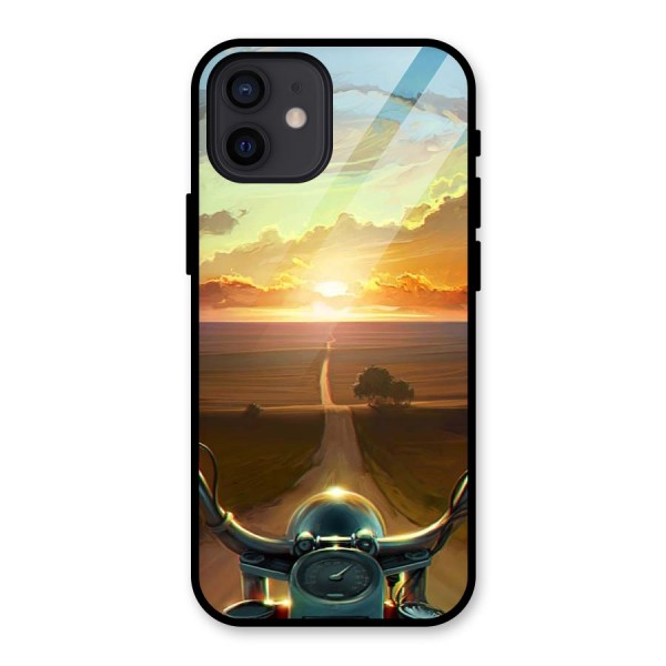 The Long Ride Glass Back Case for iPhone 12