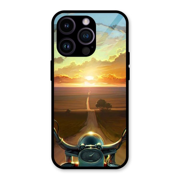 The Long Ride Glass Back Case for iPhone 14 Pro