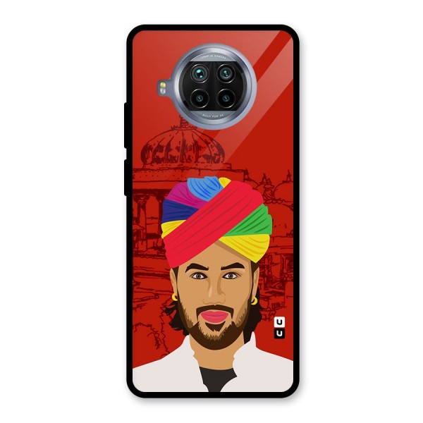 The Rajasthani Chokro Glass Back Case for Mi 10i