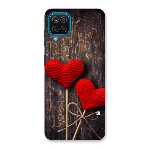 Thread Art Wooden Print Back Case for Galaxy F12