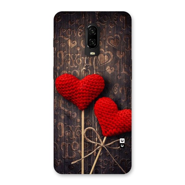 Thread Art Wooden Print Back Case for OnePlus 6T