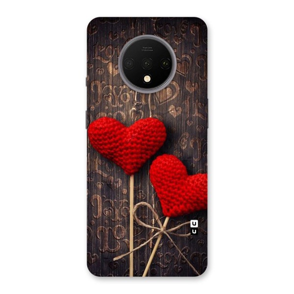 Thread Art Wooden Print Back Case for OnePlus 7T