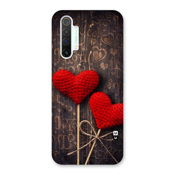 Thread Art Wooden Print Back Case for Realme X3