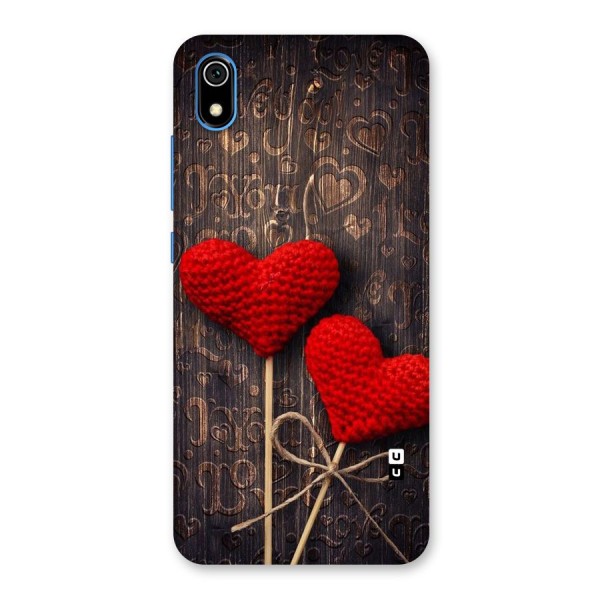 Thread Art Wooden Print Back Case for Redmi 7A