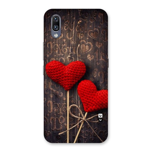 Thread Art Wooden Print Back Case for Vivo NEX