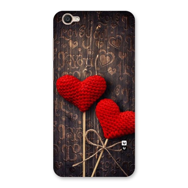 Thread Art Wooden Print Back Case for Vivo Y55s