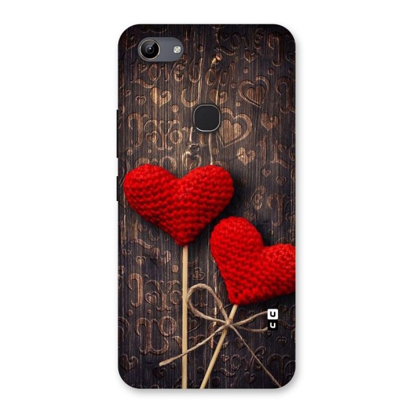 Thread Art Wooden Print Back Case for Vivo Y81