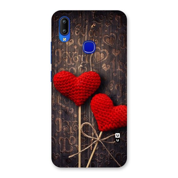 Thread Art Wooden Print Back Case for Vivo Y91