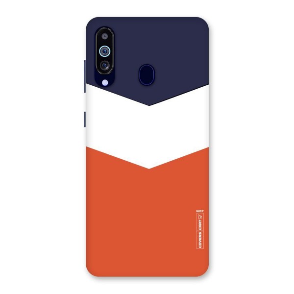 Three Colour Pattern Back Case for Galaxy A60