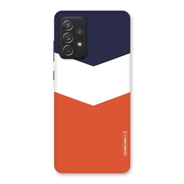 Three Colour Pattern Back Case for Galaxy A72