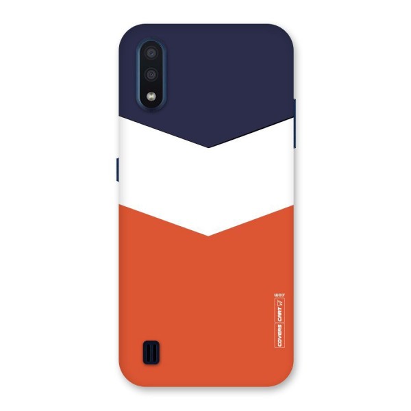 Three Colour Pattern Back Case for Galaxy M01