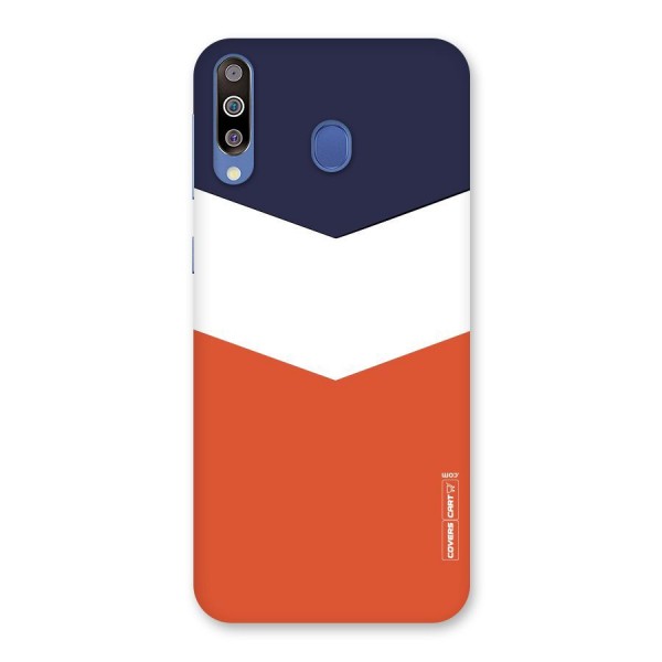 Three Colour Pattern Back Case for Galaxy M30