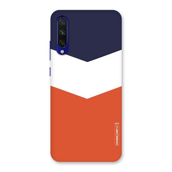 Three Colour Pattern Back Case for Mi A3