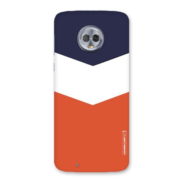 Three Colour Pattern Back Case for Moto G6