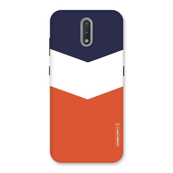 Three Colour Pattern Back Case for Nokia 2.3